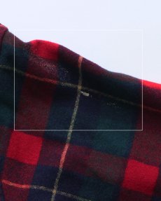画像13: 70's〜 PENDLETON WOOL CHECK LOOP COLLAR BOARD SHIRT (13)