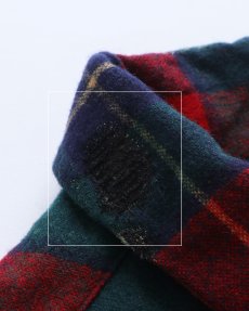 画像12: 70's〜 PENDLETON WOOL CHECK LOOP COLLAR BOARD SHIRT (12)