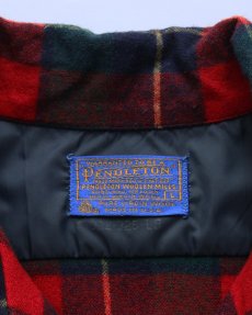 画像7: 70's〜 PENDLETON WOOL CHECK LOOP COLLAR BOARD SHIRT (7)