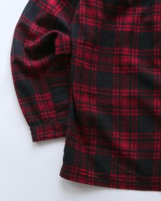 画像6: 60's PENDLETON WOOL CHECK LOOP COLLAR BOARD SHIRT (6)