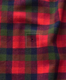画像10: 〜70's Sportsman WOOL NYLON CHECK LOOP COLLAR BOX SHIRT (10)