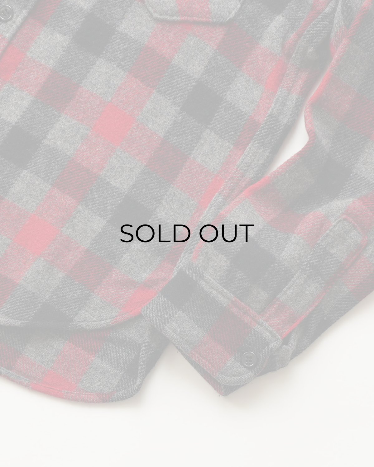 画像4: 〜80's Woolrich WOOL NYLON CHECK CPO SHIRT (4)