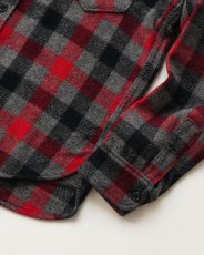 画像4: 〜80's Woolrich WOOL NYLON CHECK CPO SHIRT (4)