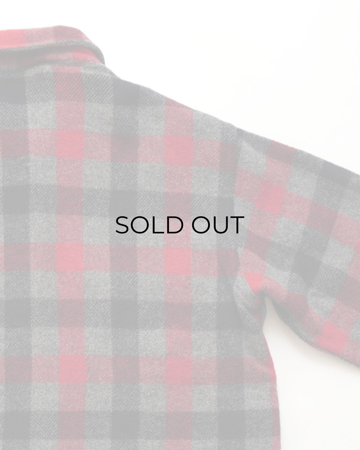 画像5: 〜80's Woolrich WOOL NYLON CHECK CPO SHIRT (5)