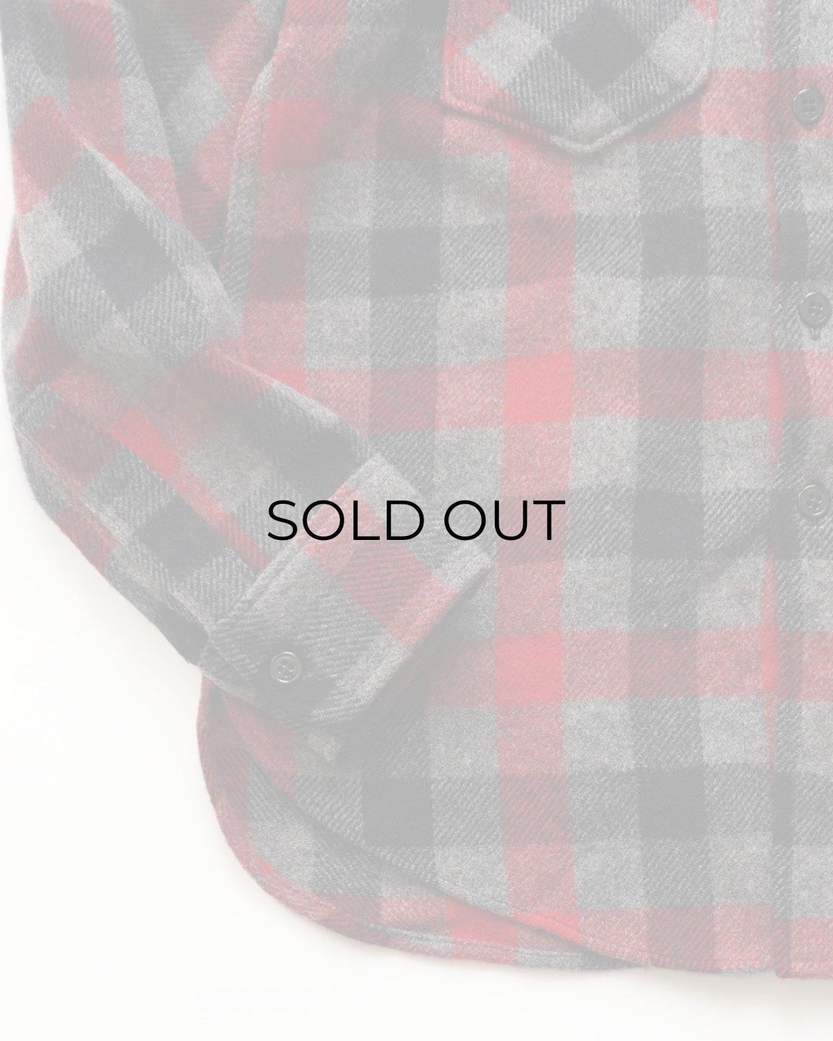 画像6: 〜80's Woolrich WOOL NYLON CHECK CPO SHIRT (6)