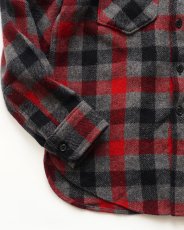 画像6: 〜80's Woolrich WOOL NYLON CHECK CPO SHIRT (6)