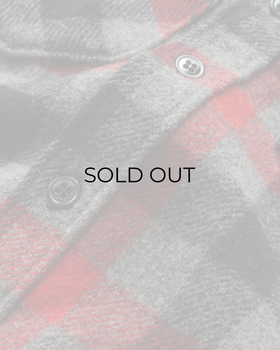 画像9: 〜80's Woolrich WOOL NYLON CHECK CPO SHIRT (9)