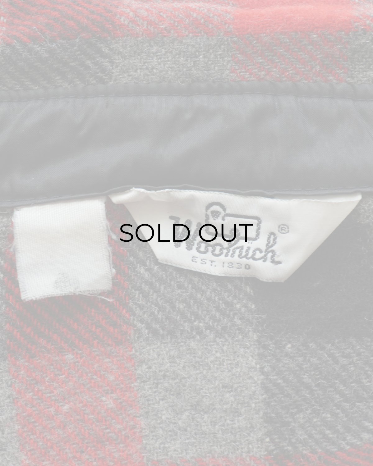 画像7: 〜80's Woolrich WOOL NYLON CHECK CPO SHIRT (7)