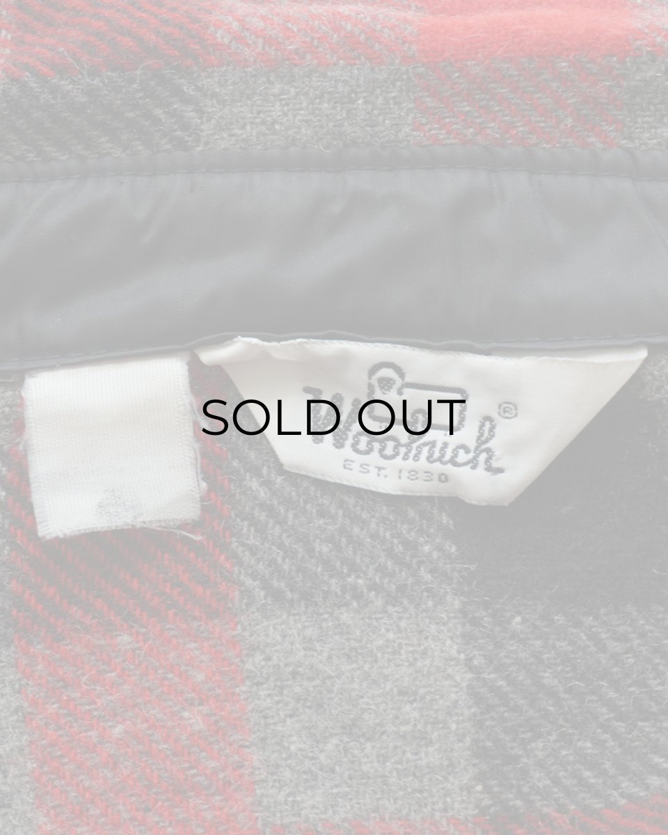 画像7: 〜80's Woolrich WOOL NYLON CHECK CPO SHIRT (7)