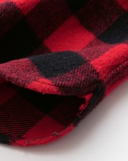 画像8: 60's ROOMY RICHARD ACRYLIC WOOL COTTON BUFFALO CHECK CPO SHIRT (8)