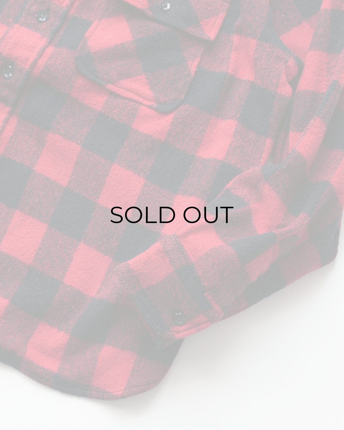 画像4: 60's ROOMY RICHARD ACRYLIC WOOL COTTON BUFFALO CHECK CPO SHIRT (4)