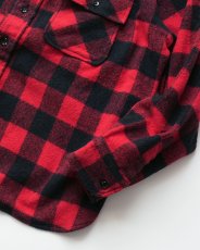 画像4: 60's ROOMY RICHARD ACRYLIC WOOL COTTON BUFFALO CHECK CPO SHIRT (4)