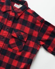 画像3: 60's ROOMY RICHARD ACRYLIC WOOL COTTON BUFFALO CHECK CPO SHIRT (3)