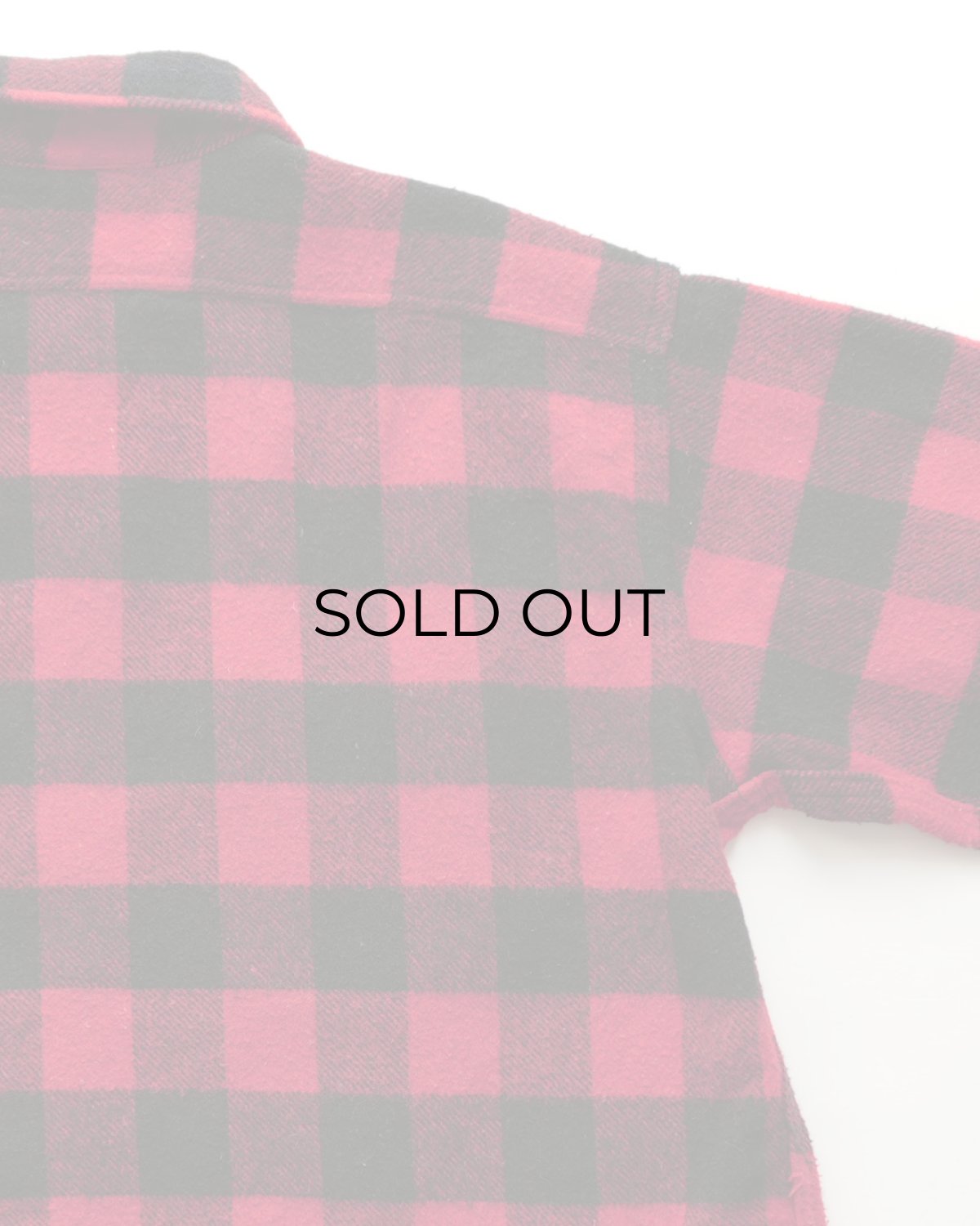 画像5: 60's ROOMY RICHARD ACRYLIC WOOL COTTON BUFFALO CHECK CPO SHIRT (5)