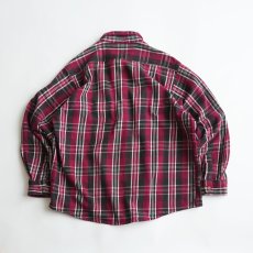 画像2: 90's DAKOTA COTTON CHECK HEAVY FLANNEL SHIRT (2)