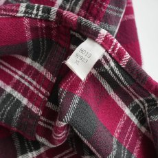 画像8: 90's DAKOTA COTTON CHECK HEAVY FLANNEL SHIRT (8)