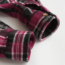 画像9: 90's DAKOTA COTTON CHECK HEAVY FLANNEL SHIRT (9)