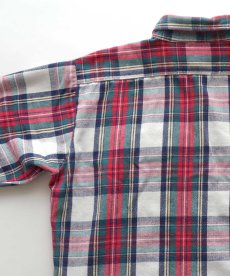 画像5: 80's FIVE BROTHER COTTON CHECK HEAVY FLANNEL SHIRT "MADE IN USA" (5)