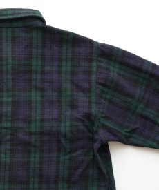 画像5: 〜90's FIELD & STREAM COTTON BLACKWATCH CHECK HEAVY FLANNEL SHIRT (5)