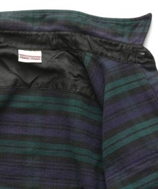 画像7: 〜90's FIELD & STREAM COTTON BLACKWATCH CHECK HEAVY FLANNEL SHIRT (7)