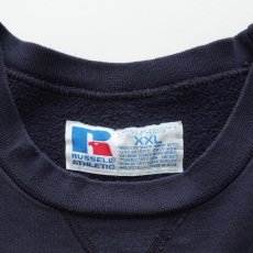 画像8: 90's RUSSELL PRINT CREW NECK HEAVYWEIGHT SWEAT "UConn HUSKIES" "MADE IN USA" (8)