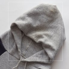 画像10: 70's NIKE LOGO PRINT 2-TONE SWEAT PULLOVER PARKA "MADE IN USA" (10)