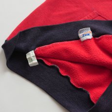 画像6: 70's NIKE LOGO PRINT 2-TONE SWEAT PULLOVER PARKA "MADE IN USA" (6)
