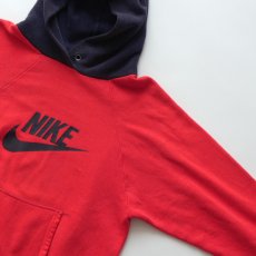 画像3: 70's NIKE LOGO PRINT 2-TONE SWEAT PULLOVER PARKA "MADE IN USA" (3)
