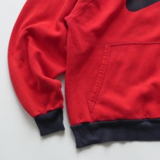 画像4: 70's NIKE LOGO PRINT 2-TONE SWEAT PULLOVER PARKA "MADE IN USA" (4)