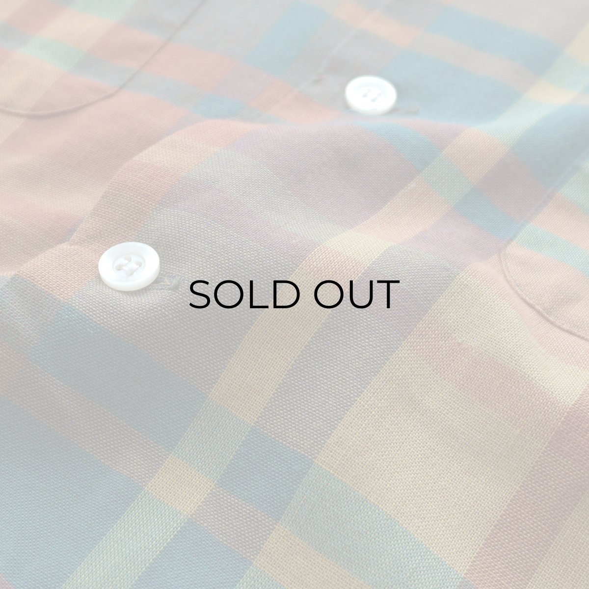 画像8: 〜70's Sears "PERMA PREST" COTTON POLYESTER CHECK LOOP COLLAR SHIRT (8)