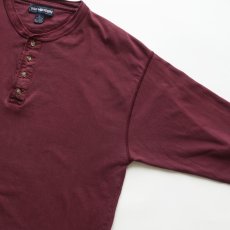 画像3: 90's VAN HEUSEN COTTON HENLEY NECK L/S TEE  (3)