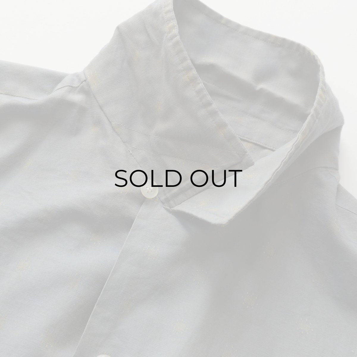 画像7: 60's Delbrooke COTTON POLYESTER DOBBY CLOTH LOOP COLLAR BOX SHIRT (7)