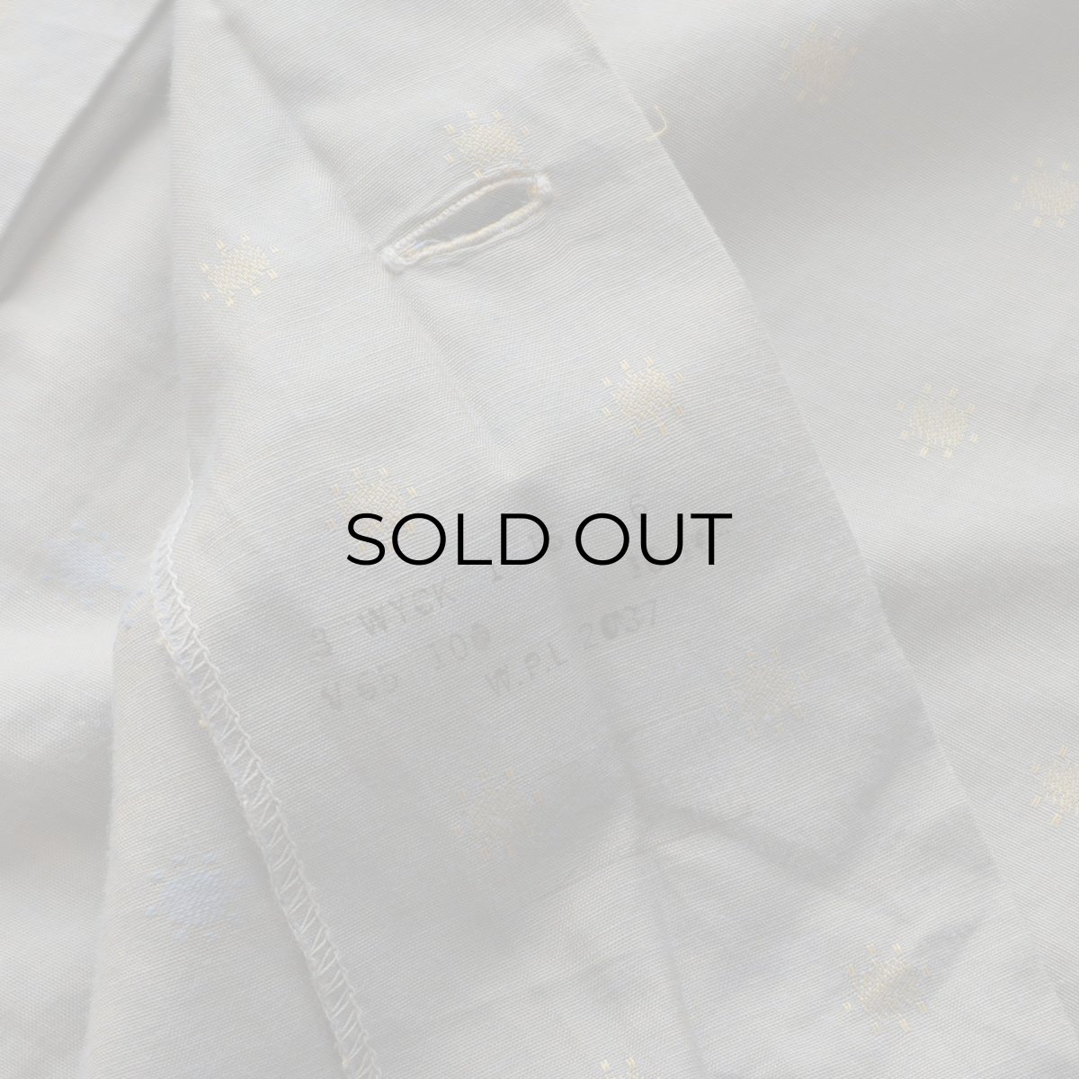画像9: 60's Delbrooke COTTON POLYESTER DOBBY CLOTH LOOP COLLAR BOX SHIRT (9)