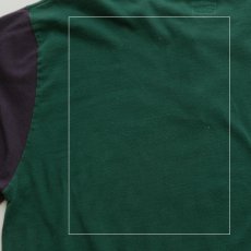画像9: 90's GAP COTTON PRINT HENLEY NECK BASEBALL UNDER style L/S TEE (9)