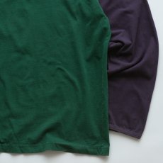 画像4: 90's GAP COTTON PRINT HENLEY NECK BASEBALL UNDER style L/S TEE (4)