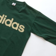 画像5: 90's adidas COTTON PRINT L/S TEE "adidas" "MADE IN USA" (5)