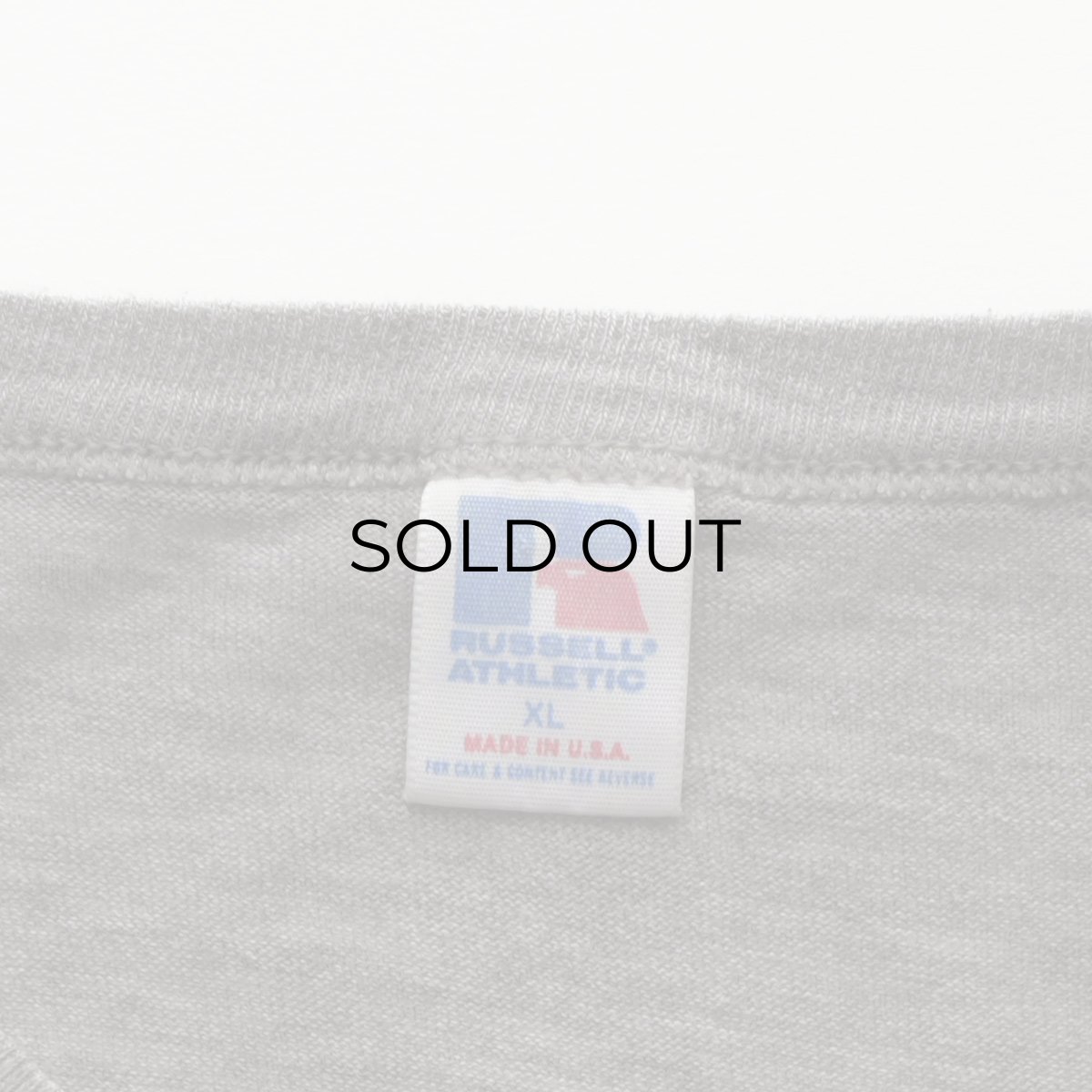 画像6: 80's RUSSELL PRINT S/S TEE "NORTH CENTRAL BASKETBALL" "MADE IN USA" (6)