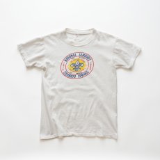 画像1: 60's BSA OFFICIAL COTTON PRINT S/S TEE "NATIONAL JAMBOREE COLORADO SPRINGS" (1)