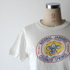 画像8: 60's BSA OFFICIAL COTTON PRINT S/S TEE "NATIONAL JAMBOREE COLORADO SPRINGS" (8)