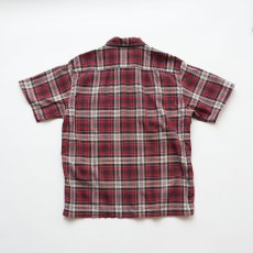 画像2: 60's Jayson COTTON CHECK S/S LOOP COLLAR BOX SHIRT (2)