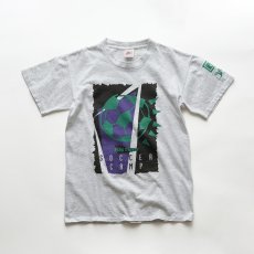 画像1: 90's NIKE COTTON W-PRINT S/S TEE "Fred Meyer SOCCER CAMP" "MADE IN USA" (1)