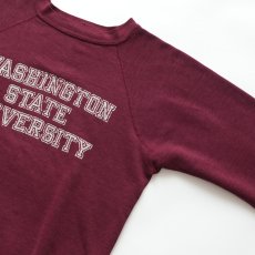 画像3: 70's UNKNOWN BRAND PRINT CREW NECK SWEAT "WASHIGTON STATE UNIVERSITY" (3)
