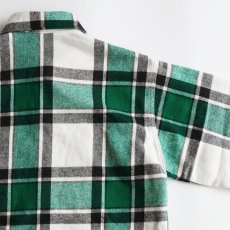 画像5: 80's ST. JOHN'S BAY COTTON CHECK "BIG MAC FLANNEL" HEAVY FLANNEL SHIRT "MADE IN USA" "MINT CONDITION" (5)