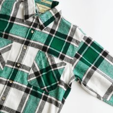 画像3: 80's ST. JOHN'S BAY COTTON CHECK "BIG MAC FLANNEL" HEAVY FLANNEL SHIRT "MADE IN USA" "MINT CONDITION" (3)