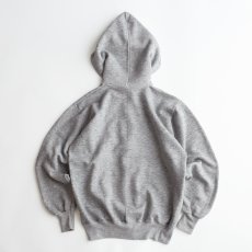 画像3: 80's UNKNOWN BRAND PRINT SWEAT ZIP PARKA "PORSCHE RALLYE" (3)