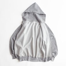 画像2: 80's UNKNOWN BRAND PRINT SWEAT ZIP PARKA "PORSCHE RALLYE" (2)