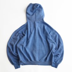 画像2: 80's UNKNOWN BRAND PRINT SWEAT ZIP PARKA "PUNAHOU" (2)