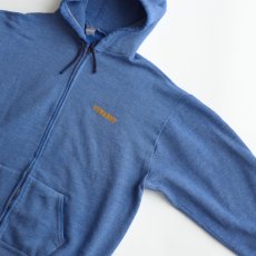 画像3: 80's UNKNOWN BRAND PRINT SWEAT ZIP PARKA "PUNAHOU" (3)