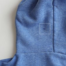 画像9: 80's UNKNOWN BRAND PRINT SWEAT ZIP PARKA "PUNAHOU" (9)
