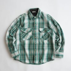 画像1: 〜90's FIELD & STREAM COTTON CHECK HEAVY FLANNEL SHIRT (1)